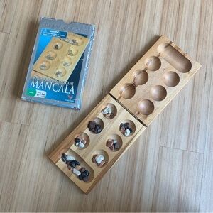 Mancala Solid Wood Folding Game